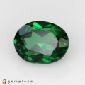 Natural Tsavorite garnet 0.42 Carats Chrome Green Oval 5x4 mm Loose Gemstone - Image 2