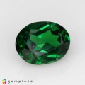 Natural Tsavorite garnet 0.42 Carats Chrome Green Oval 5x4 mm Loose Gemstone - Image 6