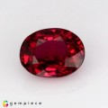 Natural Ruby 0.55 Carats Purplish Red Oval 5x4 mm Loose Gemstone - Image 6