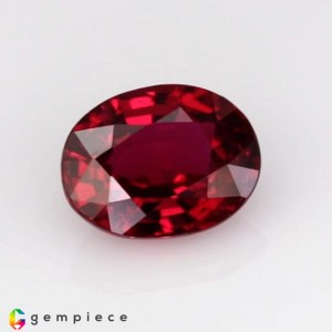 ruby  0.55cts - 5x4mm