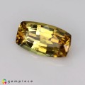 Natural Grossular garnet 1.91 Carats Golden Yellow Cushion 10x6 mm Loose Gemstone - Image 3