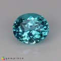 Natural Apatite 1.66 Carats Paraiba Blue Green Oval 8x7 mm Loose Gemstone - Image 7