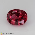 Natural Spinel 1.49 Carats Crimson Pink Oval 8x6 mm Loose Gemstone - Image 2