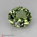 Natural Tourmaline 1.75 Carats Pastel Green Oval 8x7 mm Loose Gemstone - Image 1