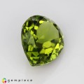 Natural Peridot 5.12 Carats Yellowish Green Pear 12x10 mm Loose Gemstone - Image 5
