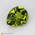 Natural Peridot 5.12 Carats Yellowish Green Pear 12x10 mm Loose Gemstone - Image 7