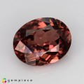 Natural Zircon 3.90 Carats Imperial Pink Oval 10x8 mm Loose Gemstone - Image 1