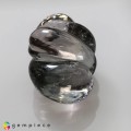 Natural Tourmaline 47.19 Carats Smoky Grey Fancy  25x17 mm Loose Gemstone - Image 2