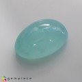 Natural Peru opal 10.26 Carats Paraiba Blue Oval Cabochon 19x13 mm Loose Gemstone - Image 4