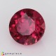 Purplish pink natural rubellite round shaped 1.49cts - 7x5mm