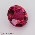 Natural Purplish pink natural rubellite round shaped  1.49 Carats Purplish Pink Round 7x5 mm Loose Gemstone - Image 5