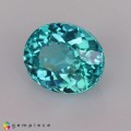 Natural Apatite 1.45 Carats Paraiba Blue Green Oval 7x6 mm Loose Gemstone - Image 3