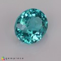 Natural Apatite 1.45 Carats Paraiba Blue Green Oval 7x6 mm Loose Gemstone - Image 5