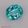 Natural Apatite 1.45 Carats Paraiba Blue Green Oval 7x6 mm Loose Gemstone - Image 6
