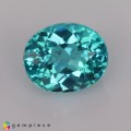 Natural Apatite 1.45 Carats Paraiba Blue Green Oval 7x6 mm Loose Gemstone - Image 7