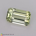 Natural Amblygonite 1.28 Carats Yellowish Green Emerald Cut 8x5 mm Loose Gemstone - Image 2