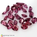 Natural Malaya garnet 21.05 Carats Vivid Purplish Pink Mixed Mixed Lot Loose Gemstone - Image 4