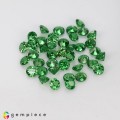 Natural Tsavorite garnet 6.39 Carats Chrome Green Round 3x2 mm Loose Gemstone - Image 3