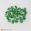 Natural Tsavorite garnet 6.39 Carats Chrome Green Round 3x2 mm Loose Gemstone - Image 4