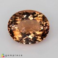 Natural Beryl 8.06 Carats Vivid Peach Oval 15x12 mm Loose Gemstone - Image 7