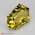 Natural Prasiolite 55.51 Carats Lemon yellow Fancy  32x22 mm Loose Gemstone - Image 6