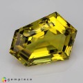 Natural Prasiolite 55.51 Carats Lemon yellow Fancy  32x22 mm Loose Gemstone - Image 7