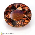 Natural Ametrine 86.01 Carats Purple to Yellow Oval 29x25 mm Loose Gemstone - Image 1