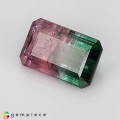 Natural Tourmaline 10.54 Carats Pink to Green  Emerald 16x10 mm Loose Gemstone - Image 2