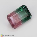 Natural Tourmaline 10.54 Carats Pink to Green  Emerald 16x10 mm Loose Gemstone - Image 4