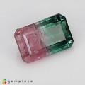 Natural Tourmaline 10.54 Carats Pink to Green  Emerald 16x10 mm Loose Gemstone - Image 5