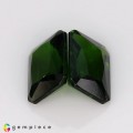 Natural Chrome diopside 3.01 Carats Chrome Green Emerald 8x6 mm Loose Gemstone - Image 3