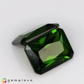 Natural Chrome diopside 3.01 Carats Chrome Green Emerald 8x6 mm Loose Gemstone - Image 4