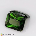 Natural Chrome diopside 3.01 Carats Chrome Green Emerald 8x6 mm Loose Gemstone - Image 2