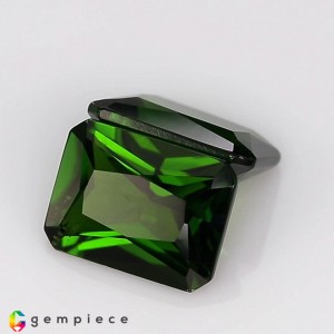 chrome diopside  3.01cts - 8x6mm