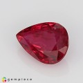 Natural Ruby 1.05 Carats Red  Pear 7x5 mm Loose Gemstone - Image 3