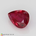 Natural Ruby 1.05 Carats Red  Pear 7x5 mm Loose Gemstone - Image 7