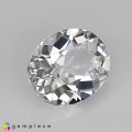 Natural Montebrasite 1.28 Carats White Oval 8x6 mm Loose Gemstone - Image 5