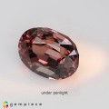 Natural Color change garnet 2.02 Carats Imperial Brown Pink to Cherry Pink Oval 8x6 mm Loose Gemstone - Image 3