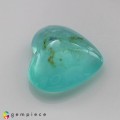 Natural Peru opal 4.90 Carats Paraiba Blue Green Heart Cabochon 15x13 mm Loose Gemstone - Image 4