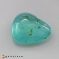 Natural Peru opal 4.90 Carats Paraiba Blue Green Heart Cabochon 15x13 mm Loose Gemstone - Image 2