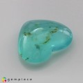 Natural Peru opal 4.90 Carats Paraiba Blue Green Heart Cabochon 15x13 mm Loose Gemstone - Image 7