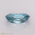 Natural Zircon 6.48 Carats Sea Blue Cushion 14x8 mm Loose Gemstone - Image 4