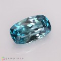 Natural Zircon 6.48 Carats Sea Blue Cushion 14x8 mm Loose Gemstone - Image 6