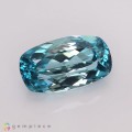 Natural Zircon 6.48 Carats Sea Blue Cushion 14x8 mm Loose Gemstone - Image 2
