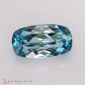 Natural Zircon 6.48 Carats Sea Blue Cushion 14x8 mm Loose Gemstone - Image 7