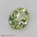 Natural Amblygonite 1.32 Carats Yellowish Green Oval 8x6 mm Loose Gemstone - Image 5