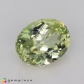Natural Amblygonite 1.32 Carats Yellowish Green Oval 8x6 mm Loose Gemstone - Image 6