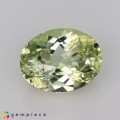 Natural Amblygonite 1.32 Carats Yellowish Green Oval 8x6 mm Loose Gemstone - Image 7