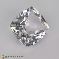 Natural Scapolite 3.25 Carats White Cushion 10x9 mm Loose Gemstone - Image 4