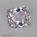 Natural Scapolite 3.25 Carats White Cushion 10x9 mm Loose Gemstone - Image 6